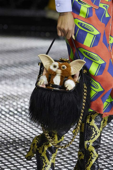 gucci gremlin collection|Gucci Reveals 'Gremlins' Collab in SS23 MFW Runway Collection.